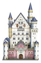 ravensburger 3d puzzle - 3D dėlionė Ravensburger 3D Neuschwanstein Castle, 216 dalių - 2 nuotrauka