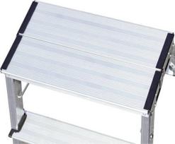 kopecios m - Krause Aluminium Dubbele Trap Rolly 130037 - 4 nuotrauka