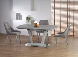 1600x - Valgomojo stalas Halmar Bilotti Light Grey, 1600x900x760 mm - 3 nuotrauka