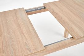 xarelto - Valgomojo stalas Halmar Maurycy Sonoma Oak, 1180-1580x750x760 mm - 5 nuotrauka