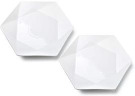 Mondex Ralph Dinner Plates White 2pcs