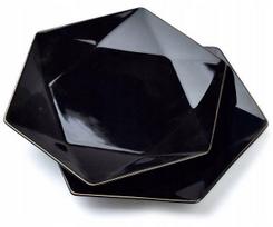 lekstes 32 cm - Mondex Ralph Dinner Plates Black 2pcs - 2 nuotrauka