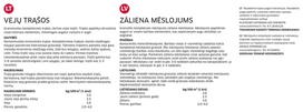 baltic agro vejoms - Trąšos vejoms, pievoms, ganykloms ir javams Baltic Agro, 7.5 kg - 2 nuotrauka