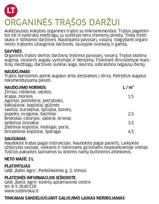 baltic agro - Trąšos organinės daržui Baltic Agro, 8 l - 2 nuotrauka