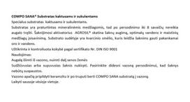 compo sana - Substratas kaktusams Compo, 5 l - 2 nuotrauka