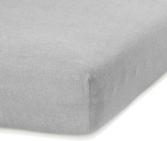 sidabro paklode - AmeliaHome Ruby Frote Bedsheet 80-90x200 Silver 60 - 3 nuotrauka