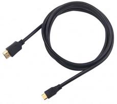 hdmi laidas 2m - Sbox HDMI To Micro HDMI Cable 2m Black - 2 nuotrauka