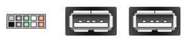 8pin - Delock Cable USB x 2 / Pin Header - 3 nuotrauka