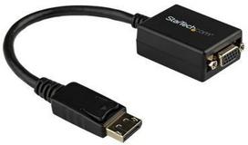 StarTech DisplayPort To VGA Video Adapter Converter 28cm Black