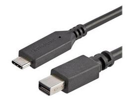usb type c to displayport - StarTech USB Type-C To Mini DisplayPort Cable 1.8m Black - 3 nuotrauka