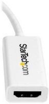 hdmi to audio - StarTech Mini DisplayPort To HDMI 4K Audio/Video Converter White - 2 nuotrauka