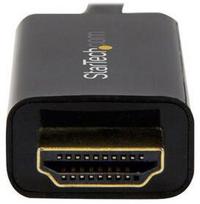 hdmi to displayport kabelis - StarTech DisplayPort To HDMI Adapter 5m Black - 3 nuotrauka