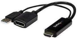 StarTech HDMI to DisplayPort Video Adapter Black