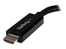 usb video adapteris - StarTech HDMI to DisplayPort Video Adapter Black - 3 nuotrauka