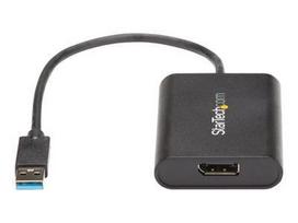 usb c to displayport - StarTech USB 3.0 To DisplayPort Adapter Black - 2 nuotrauka