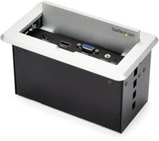 displayport kabelis hdmi - StarTech Conference Table Connectivity Box for A/V - 1 nuotrauka