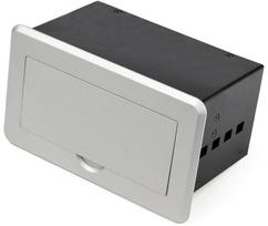 displayport kabelis hdmi - StarTech Conference Table Connectivity Box for A/V - 2 nuotrauka