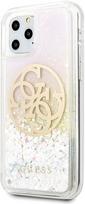 Pirkti Guess Liquid Glitter 4G Circle Back Case For Apple iPhone 11 Pro Pink - Photo 1
