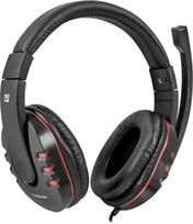 zaidimu ausines - Defender Warhead G-160 Black/ Red - 2 nuotrauka