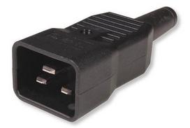 ilgintuva rite - Techly Rack 19 PDU 12 VDE Outputs with C20 Plug and Switch - 3 nuotrauka