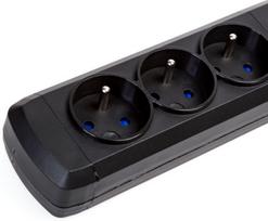 ilgintuvas 1,5m - Accura Premium Crux 6 Outlet Black 2.5m - 5 nuotrauka