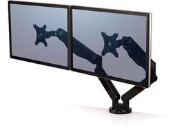 arm laikikliai - Fellowes Platinum Series Dual Monitor Arm Black - 2 nuotrauka
