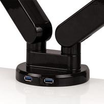 arm laikikliai - Fellowes Platinum Series Dual Monitor Arm Black - 3 nuotrauka