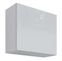 balta pakabinama lentyna - Cama Meble Vigo Square Cabinet White/White Gloss - 1 nuotrauka