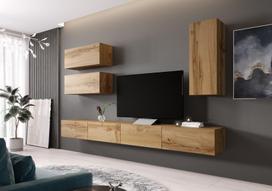 lentyna spinta - Cama Meble Vigo 90 Full Cabinet Wotan Oak - 4 nuotrauka