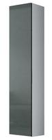 balta spinta 40 - Cama Meble Vigo 180 Full Cabinet White/Grey Gloss - 1 nuotrauka