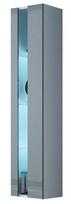 balta pakabinama lentyna - Cama Meble Vigo New Shelf Unit White/Grey Gloss - 1 nuotrauka