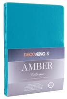 DecoKing Amber Bedsheet 80-90x200 Marine