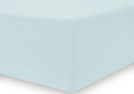 paklode su guma 80 200 - DecoKing Amber Bedsheet 80-90x200 Frozen Blue - 3 nuotrauka