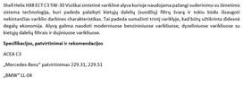 shell helix 5w30 - Variklių alyva Shell HX8 ECT C3 5W-30, 1 l - 2 nuotrauka