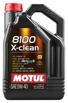 Automobilio variklio tepalas Motul X-Clean, 5W-40, 4 l