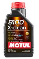 sintetine alyva 5w40 - Automobilio variklio tepalas Motul X-Clean, 5W-40, 1 l - 1 nuotrauka