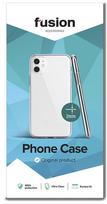 iphone 12 mini deklas - Fusion Ultra Clear Series Back Case For Apple iPhone 12 Mini Transparent - 3 nuotrauka