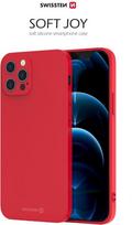 iphone 12 pro silicone case - Swissten Soft Joy Silicone Case Apple iPhone 12 / 12 Pro Red - 2 nuotrauka