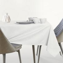balt stalt - AmeliaHome Gaia Tablecloth HMD White 120x260cm - 3 nuotrauka