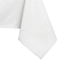 balt stalt - AmeliaHome Gaia Tablecloth HMD White 110x200cm - 1 nuotrauka