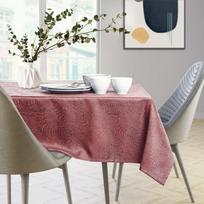 staltiese 120x120 - AmeliaHome Gaia Tablecloth HMD Old Rose 120x120cm - 3 nuotrauka