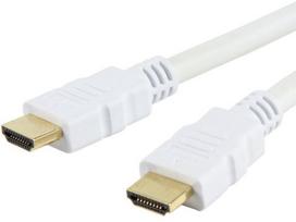 hdmi kabelis baltas - Techly Cable HDMI / HDMI White 3m - 1 nuotrauka