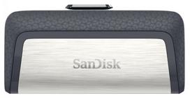 type c usb flash drive - SanDisk Ultra Dual 128 GB - 1 nuotrauka