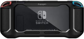 Spigen Rugged Armor dėklas, skirtas Nintendo Switch juodas