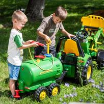 priekabos asis - Traktorius Rolly Toys John Deere Tanker Trailer - 2 nuotrauka