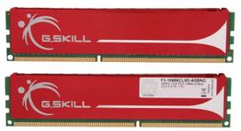 ddr3 ram 1600mhz 4gb - G.skill Performance Red 2x2GB DDR3 1600MHZ DIMM F3-12800CL9D-4GBNQ - 2 nuotrauka