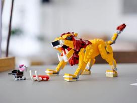 lego creator - LEGO Creator Laukinis liūtas 31112 - 15 nuotrauka