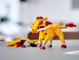 lego creator - LEGO Creator Laukinis liūtas 31112 - 17 nuotrauka