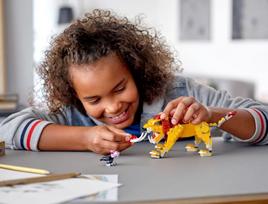 lego creator - LEGO Creator Laukinis liūtas 31112 - 18 nuotrauka