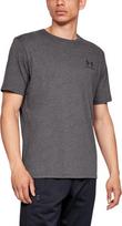 under armour - Under Armour Mens Sportstyle Left Chest SS Shirt 1326799-019 Grey S - 3 nuotrauka